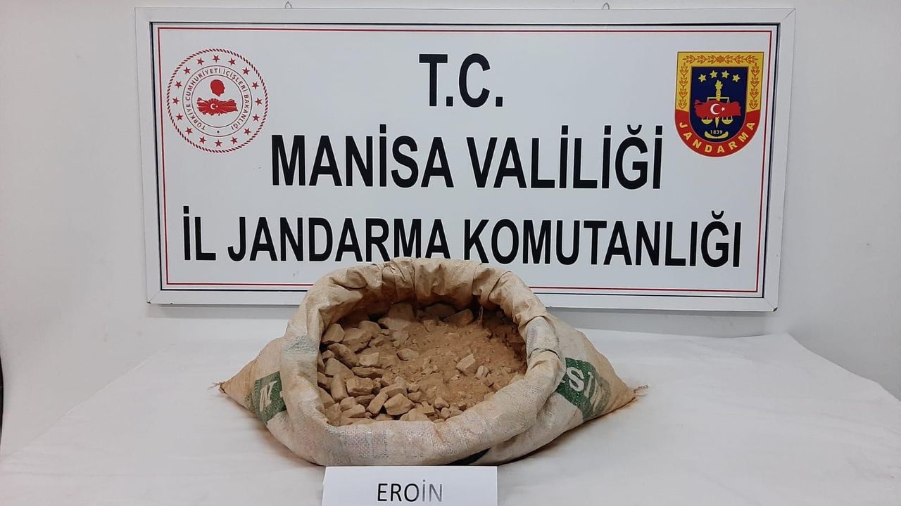Turgutlu’da 14 kilo eroin ele geçirildi