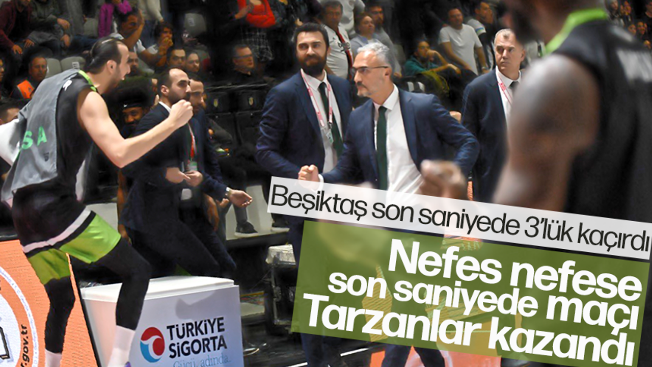 Manisa BBSK Basketbol takımı Beşiktaş'ı da yendi