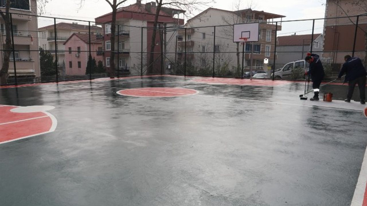 İzmit'ten Kocatepeli gençlere yeni basketbol sahası