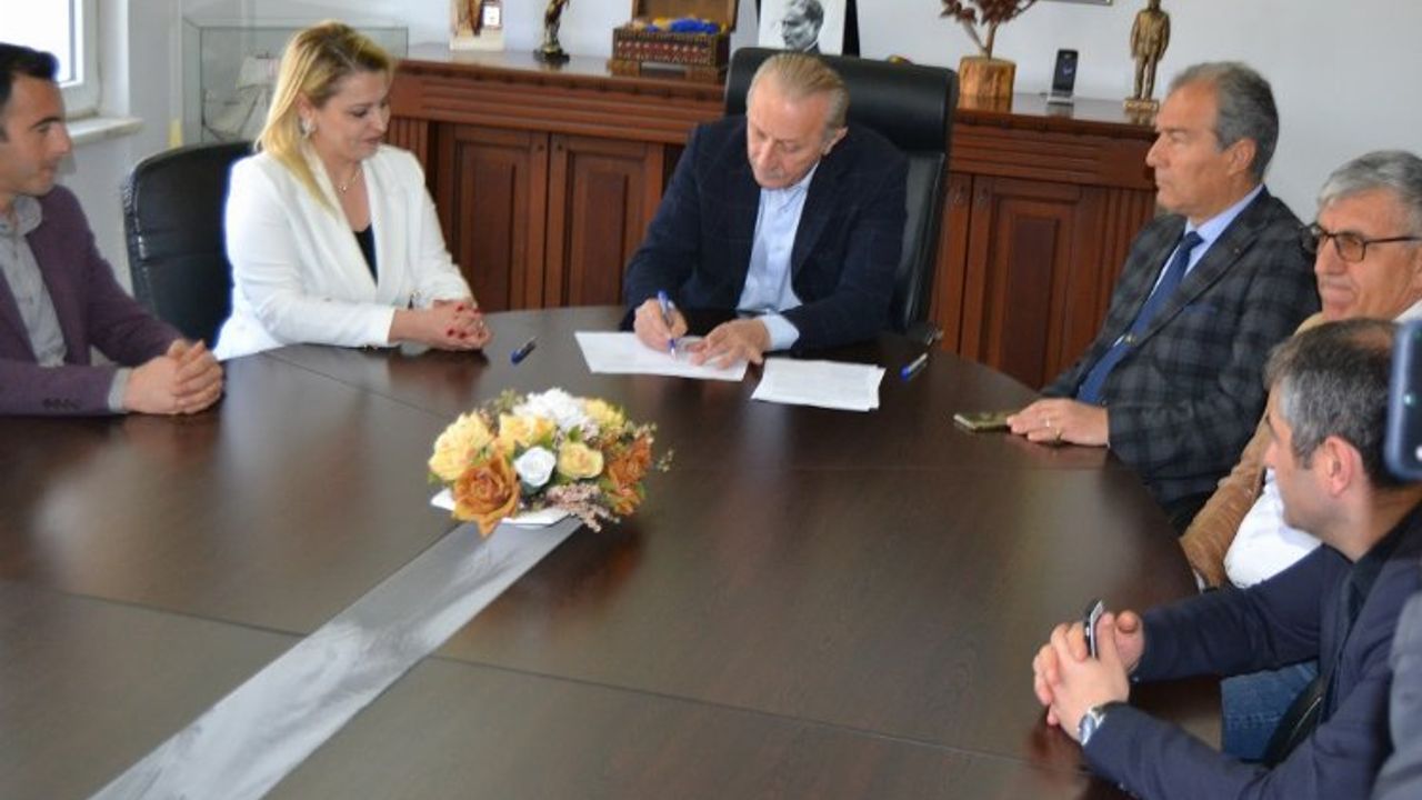 Didim Belediyesi, DİSK ile sözleşmeyi imzaladı