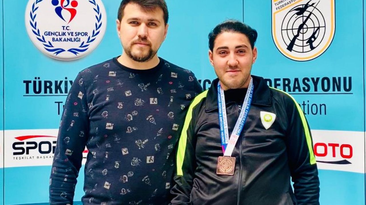 Para Atıcılıkta Manisalı sporcu Türkiye 3'üncüsü oldu