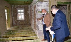 Salihli’deki Atatürk Evi restorasyonu başladı