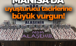 Alaşehir polisi 2 bin 781 adet uyuşturucu hap ele geçirdi