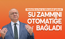 Cengiz Ergün su zammını otomatiğe bağladı