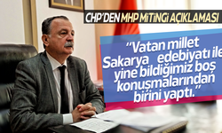 CHP'den MHP'nin Manisa miting açıklaması