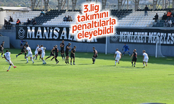 Manisa FK kupada üst tura penaltılarla çıkabildi