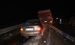 Manisa'da 4 araçlı zincirleme kaza: 1 yaralı