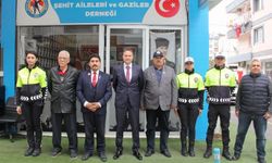 Manisa Emniyeti'nden 'Şehit Aileleri ve Gazeiler'e ziyaret