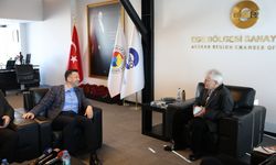 AK Parti İzmir Büyükşehir Belediye Başkan adayı Dağ, EBSO'yu ziyaret etti: