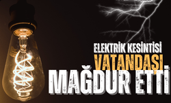 Manisa'da vatandaşlar elektrik kesintisinden mağdur