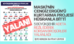 MASKİ'nin hazırladığı Su fiyat listesine İzmir, Aydın, Muğla, Sakarya itiraz etti: Rakamlar gerçek dışı itibar etmeyin!