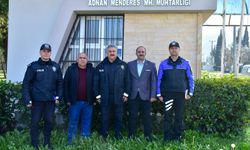 Emniyet Müdürü Aktaş Adnan Menderes Mahallesini ziyaret etti