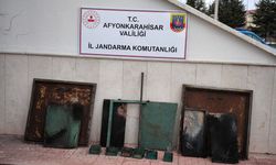 Afyonkarahisar'da sulama kapaklarını çalan 2 şüpheli yakalandı