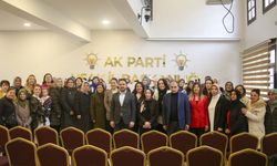 AK Parti Uşak Kadın Kolları Başkanı Sabancı basın toplantısı düzenledi