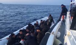 Muğla açıklarında 55 düzensiz göçmen kurtarıldı