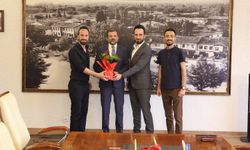 Bursa Gürsu'da Başkan Işık'a ziyaretçi akını