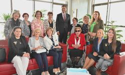 Türk Kadınlar Konseyi’nden Başkan Zeyrek’e ziyaret