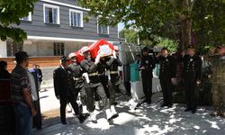 Aydın'da hayatını kaybeden Kıbrıs gazisi toprağa verildi