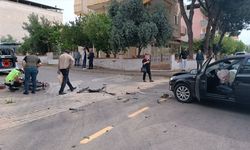 Aydın'da otomobille çarpışan motosikletin sürücüsü ağır yaralandı