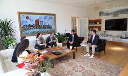 Konsoloslardan Bodrum Belediye Başkanı Tamer Mandalinci'ye ziyaret