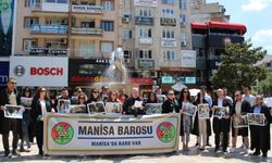 Manisa Barosu İsrail'i kınadı