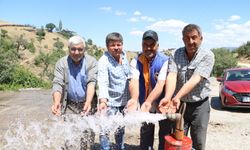 Çarıkmahmutlu Mahallesine Yeni İçme Suyu Kaynağı Kazandırıldı