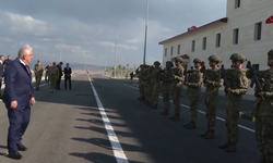 Millî Savunma Bakanı Yaşar Güler Bayburt'ta Mehmetçiklerle bir araya geldi