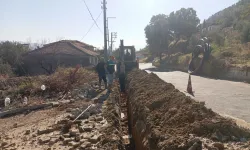 Manisa'da bir bölgeye daha sağlıklı ve kesintisiz içme suyu hattı