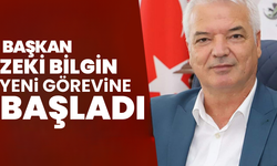 Zeki Bilgin, Muhtarlık İşleri Şube Müdürlüğü’nde göreve başladı