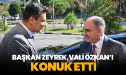 Başkan Zeyrek, Vali Özkan’ı Konuk Etti