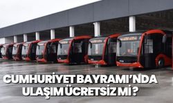 29 Ekim’de Manisa’da ulaşım ücretsiz olacak mi?