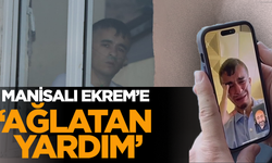 Manisalı Ekrem’e ‘Ağlatan Yardım’