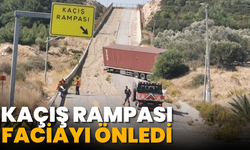 Kaçış rampası faciayı önledi