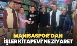 Manisaspor’dan İşler Kitapevi’ne anlamlı ziyaret