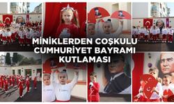 Şehzadeler’in miniklerinden coşkulu cumhuriyet bayramı kutlaması