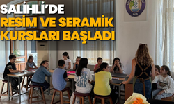 Salihli’de Resim ve Seramik Kursları Başladı