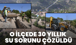 Demirci’de 30 yıllık su sorunu çözüldü