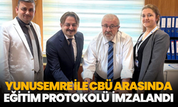 Yunusemre ile CBÜ arasında eğitim protokolü