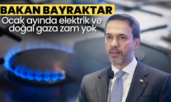 Bakan Bayraktar: Ocak Ayında Elektrik ve Doğal gaza Zam Yok