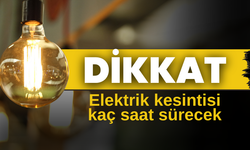 Şehzadeler dikkat!  31 Ekim  elektrik kesintisi