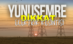 Yunusemre dikkat! 1 Kasım Cuma elektrik kesintisi