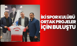 Gençlerin spora kazandırılması için iki spor kulübü ortak projeler için buluştu