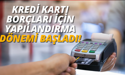 Kredi Kartı Borçları İçin Yapılandırma Dönemi Başladı!