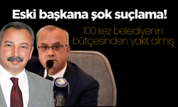 Eski başkana şok suçlama! 100 kez belediyenin bütçesinden yakıt almış!