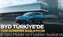 BYD Türkiye’de Elektrikli Otomobil Dönemini Başlatıyor: 4 Yeni Model ve Fiyatları Açıklandı