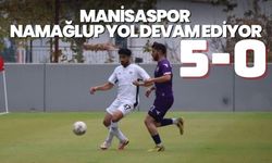 Manisaspor namağlup yol devam ediyor