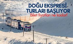 Doğu Ekspresi Turları Başlıyor: 2024-2025 Kış Sezonu Bilet Fiyatları ve Hareket Saatleri Belli Oldu