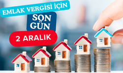 Emlak vergisi için son gün 2 Aralık