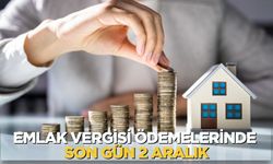 Emlak vergisi ödemelerinde son gün 2 Aralık