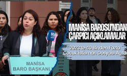 Manisa Barosu’ndan Çarpıcı Açıklamalar: 2023’te 40 Binden Fazla Çocuk İstismarı Dosyası Açıldı